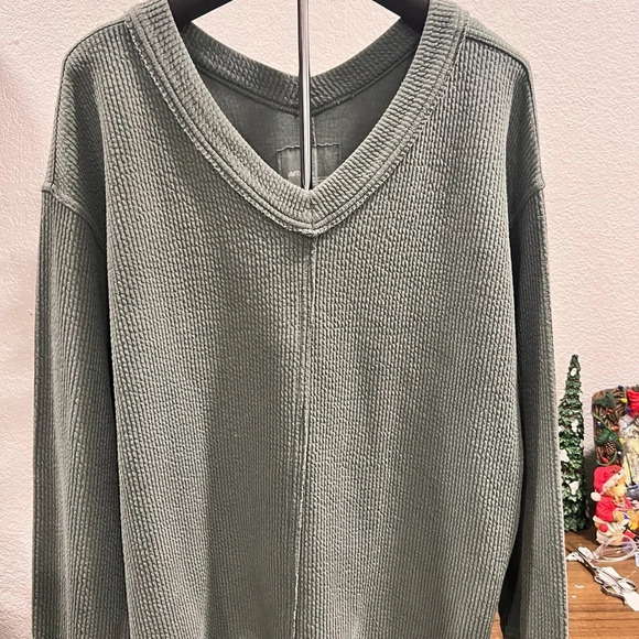 Women's Sage Green Sweater - Picture 1 of 5
